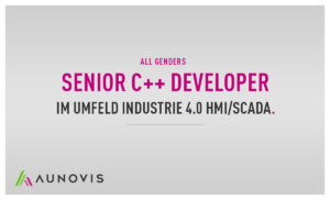 Senior C++ Developer (all genders) im Umfeld Industrie 4.0 HMI/SCADA gesucht