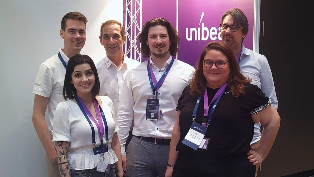 Das unibeam-Team auf dem Industrieforum Digitaler Mittelstand 2022